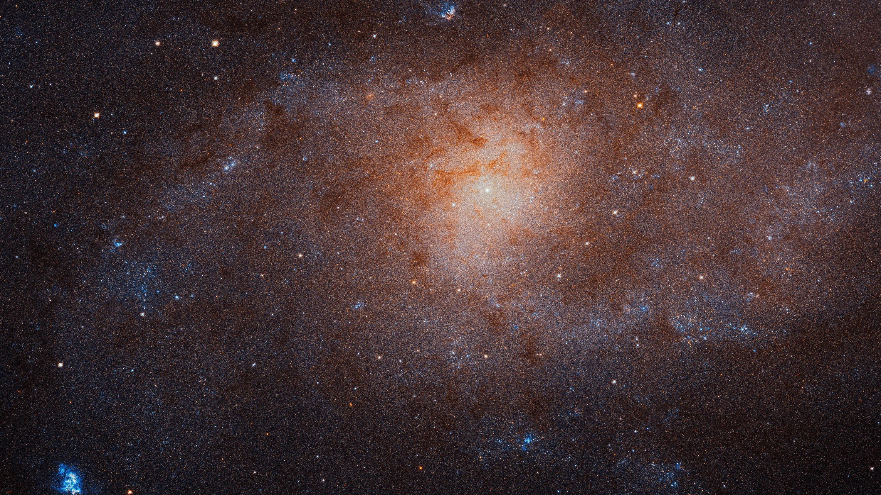 Foto Hubble galaksi Triangulum M33